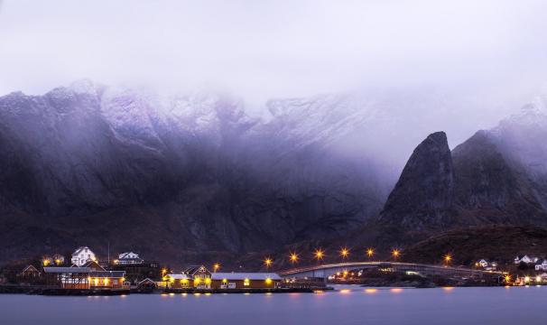 唯美迷人的城市夜景