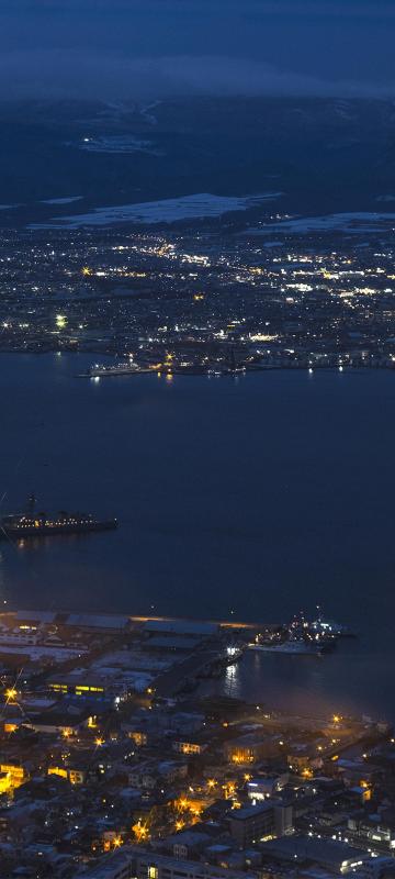 海港城市唯美夜景