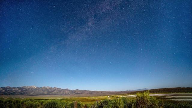 广袤迷人的星空美景