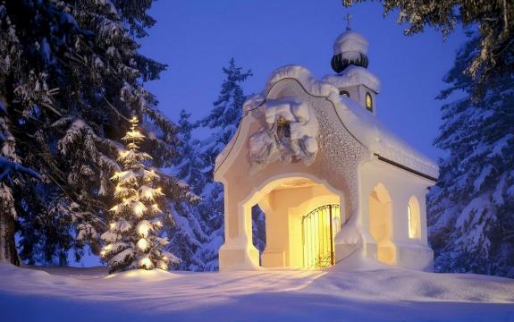 雪地小屋