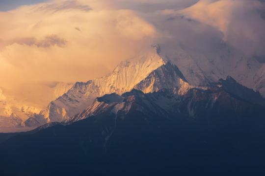 卡瓦格博梅里雪山 ​​​​