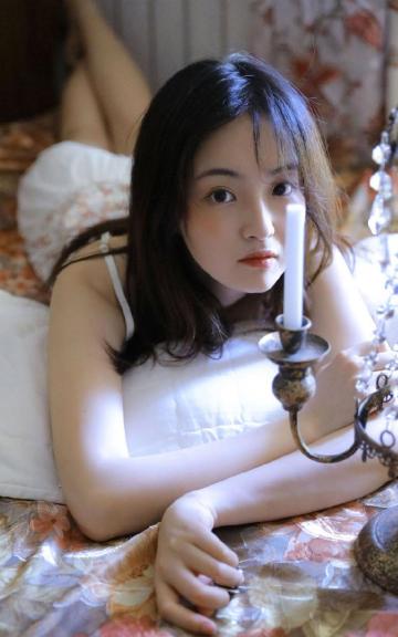 性感清纯美女居家元气写真