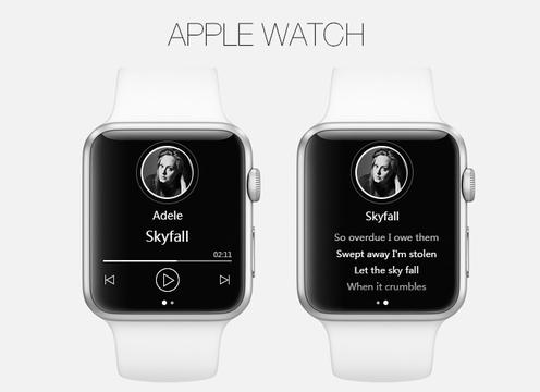 iWatch UI