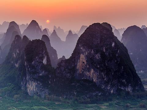 桂林日落美景