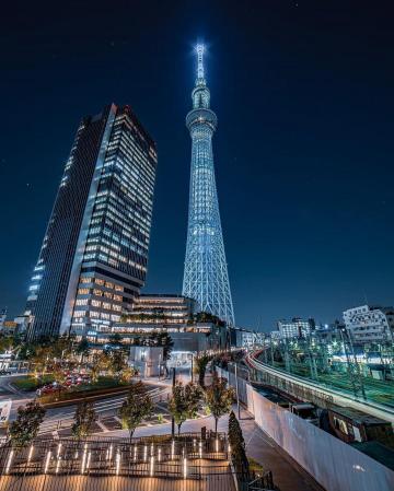 漂亮的东京铁塔