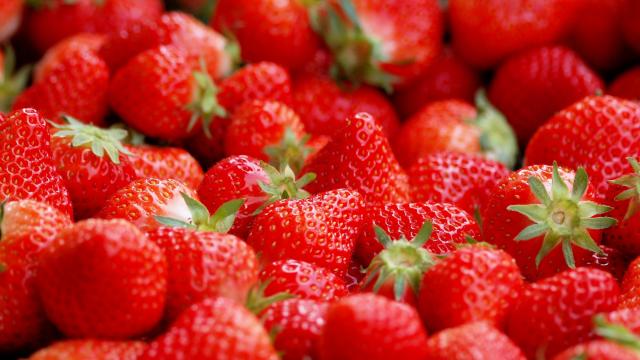 鲜嫩可口的草莓