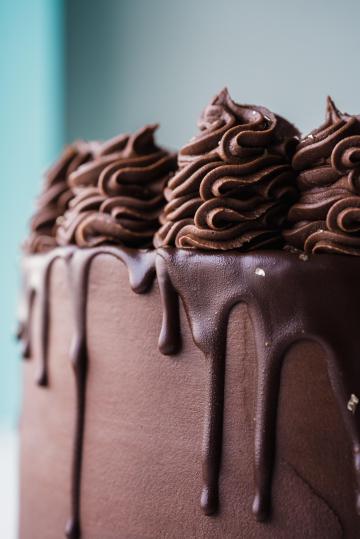 香浓的巧克力蛋糕
