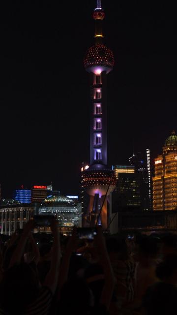 五一上海美丽夜景